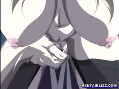 Bondage hentai nun gets her ass hammered by the high priest