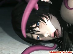 3d hentai hard tentacles drilled all hole