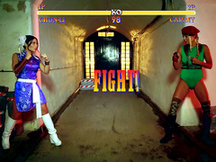 Brazzers HD: Sex Fighter: Chun Li vs. Cammy (XXX Parody)