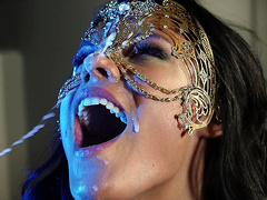 Peta Jensen gets absolutely drenched in cumshots