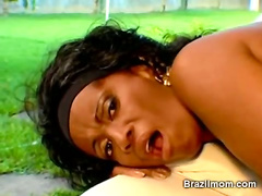 Brazilian mom pussy smashed
