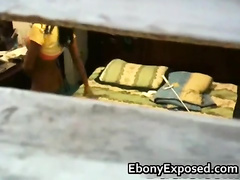 Spying my black teen neighbour 6 EbonyExposed