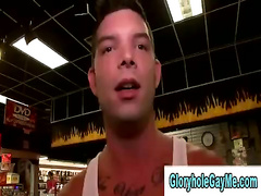 Amateur straight guy gets tricked into blowjob by gay dude